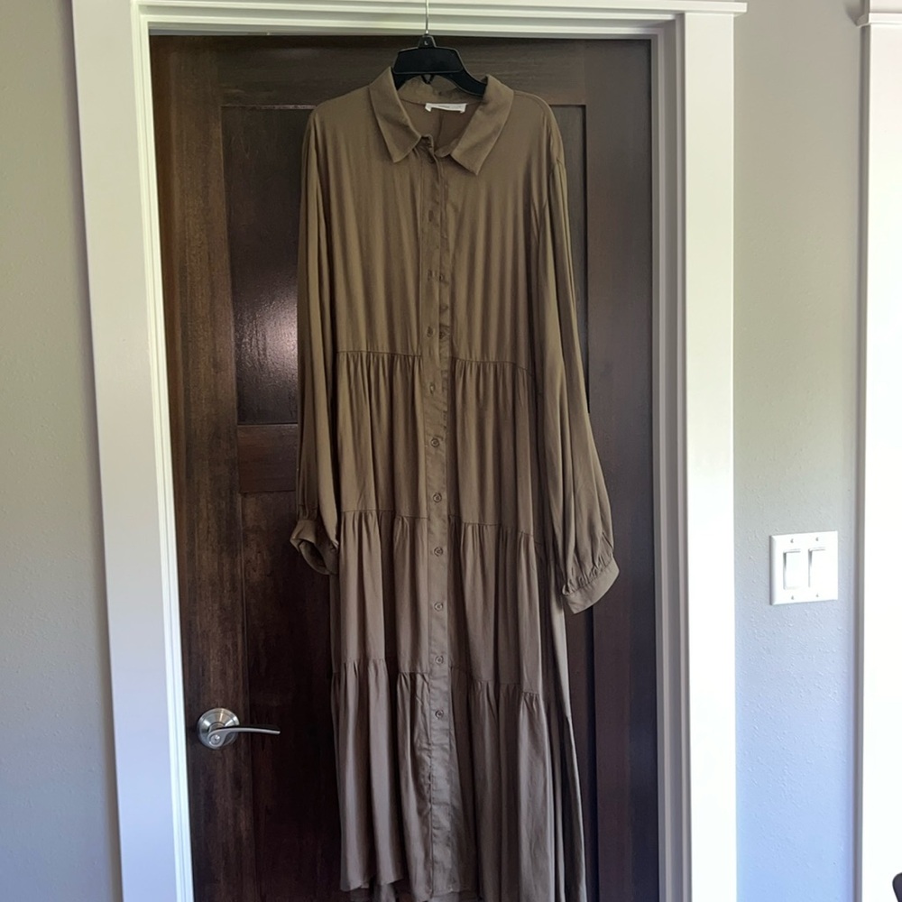 Shop talulah button down long sleeve dress